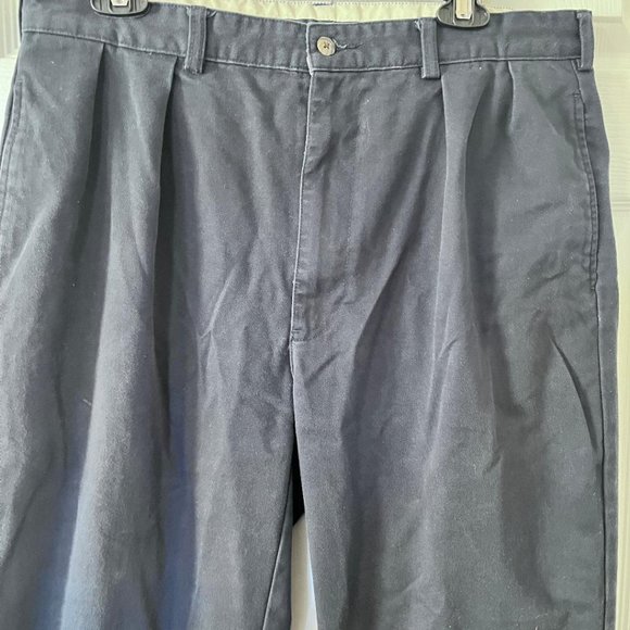 Men's Polo Ralph Lauren Navy Chinos Size 35/32 - Picture 2 of 6